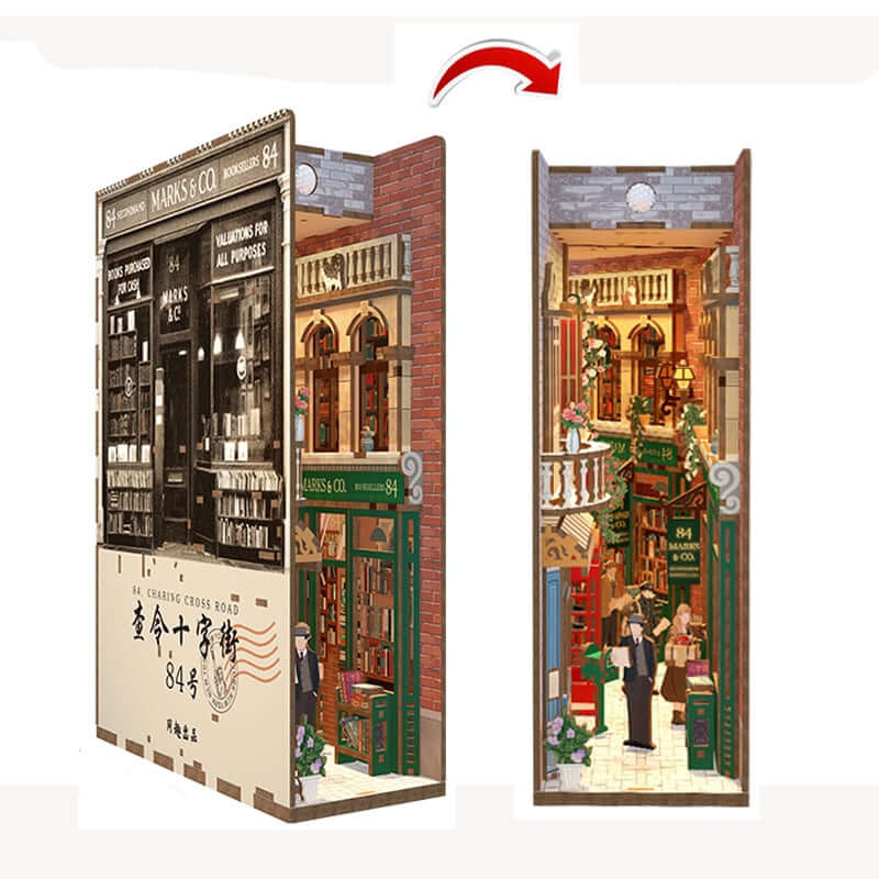 84 Charing Cross Street DIY Book Nook KitBook Nook Kit Australia