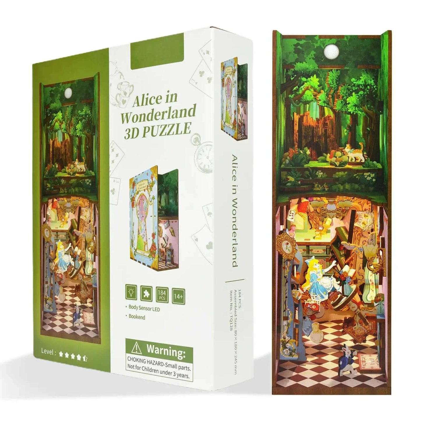 Alice in Wonderland DIY Book Nook KitBook Nook Kit Australia