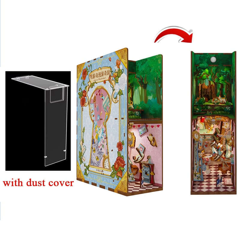 Alice in Wonderland DIY Book Nook KitBook Nook Kit Australia