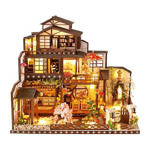Ancient Capital Mochizuki DIY Dollhouse KitBook Nook Kit Australia