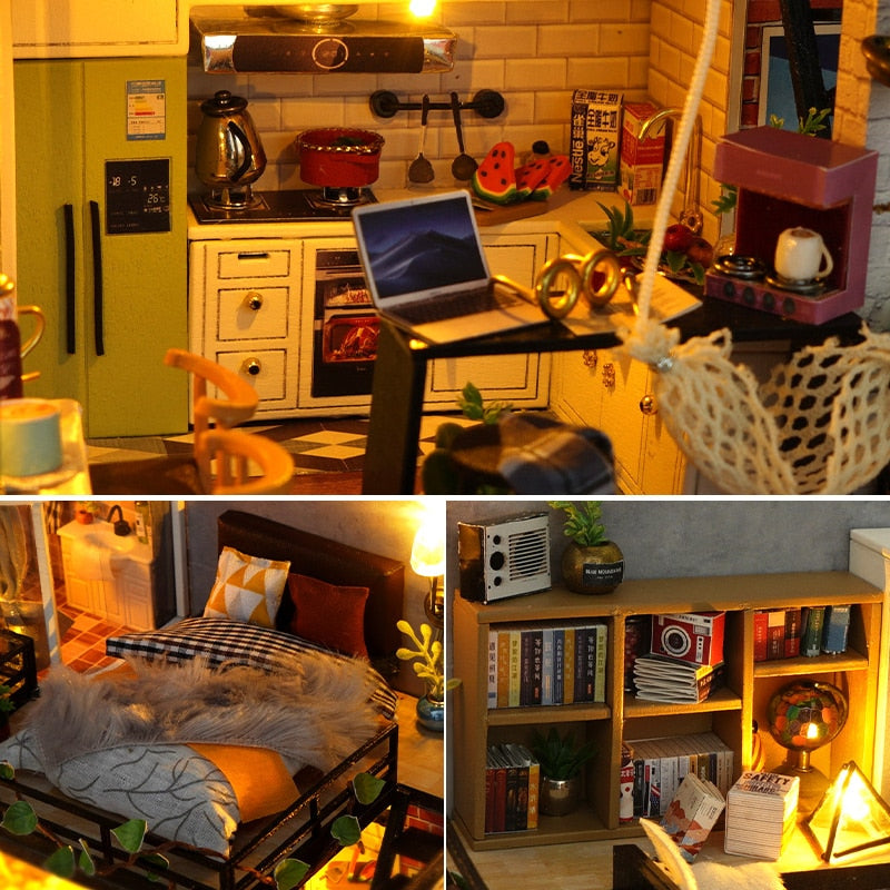 Art Loft DIY Dollhouse KitBook Nook Kit Australia