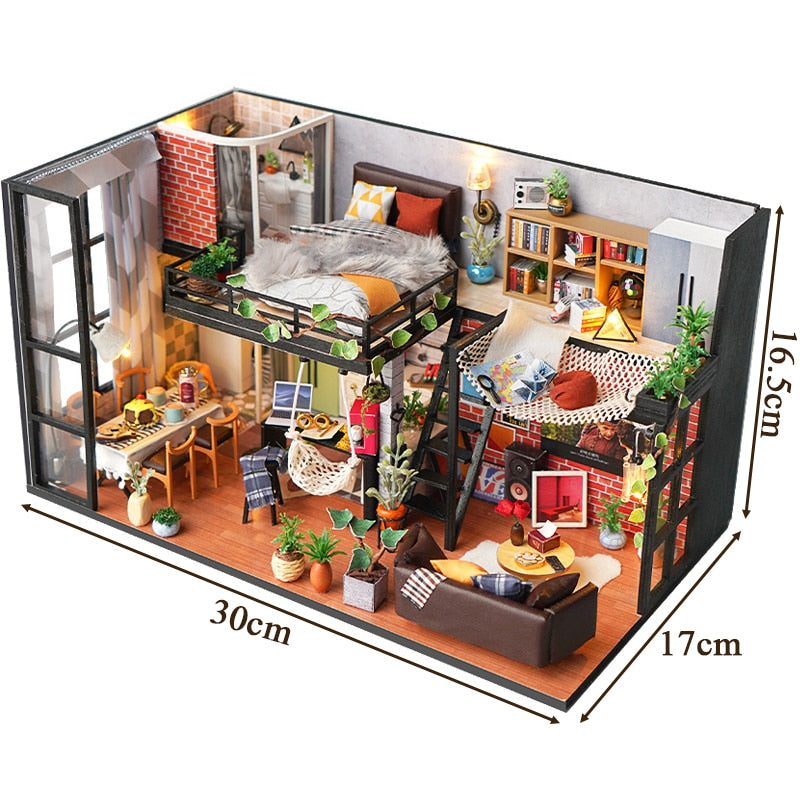 Art Loft DIY Dollhouse KitBook Nook Kit Australia