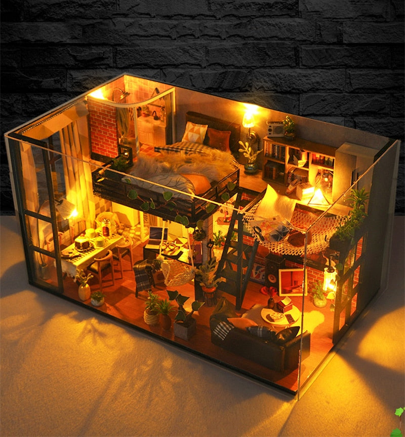Art Loft DIY Dollhouse KitBook Nook Kit Australia