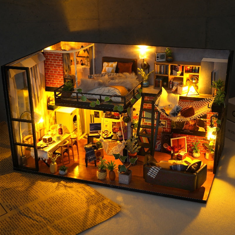 Art Loft DIY Dollhouse KitBook Nook Kit Australia