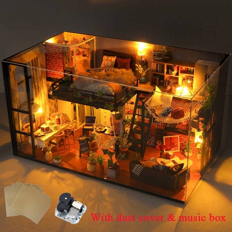 Art Loft DIY Dollhouse KitBook Nook Kit Australia