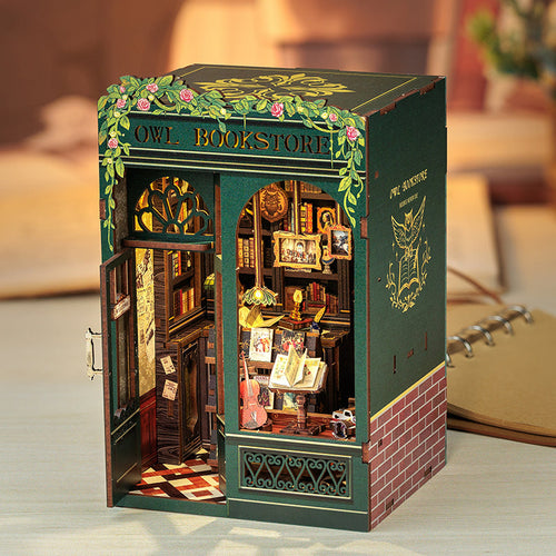 CUTEBEE Owl Bookstore DIY Book Nook KitBook Nook Kit Australia