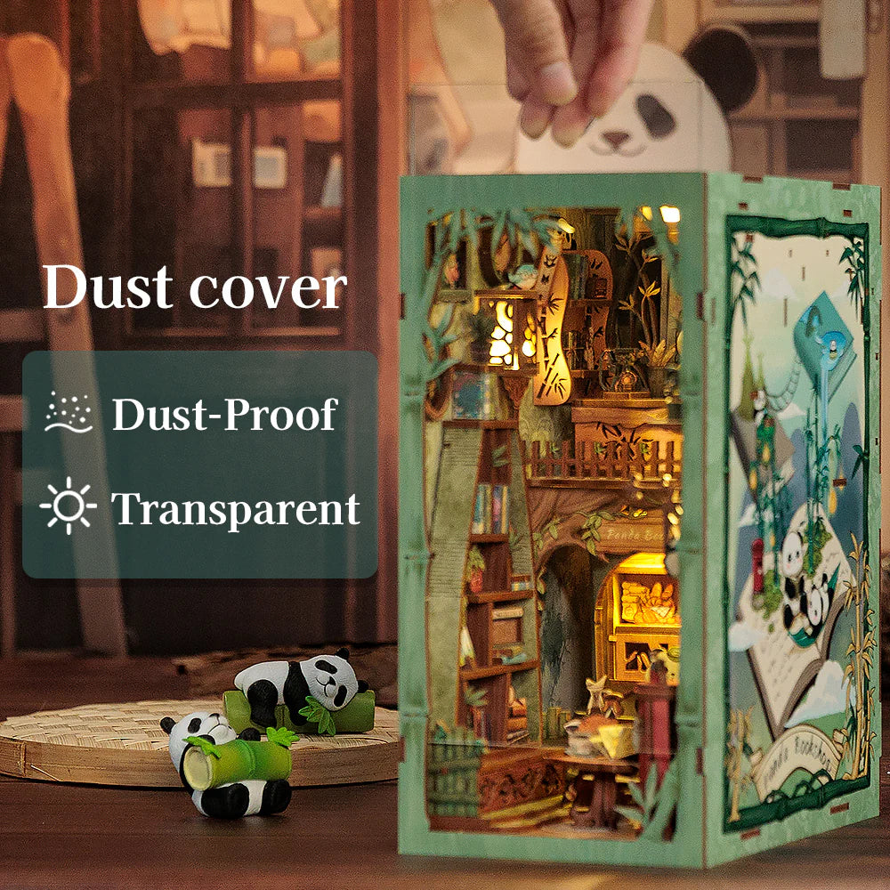 CUTEBEE Panda Bookshop DIY Book Nook KitBook Nook Kit Australia