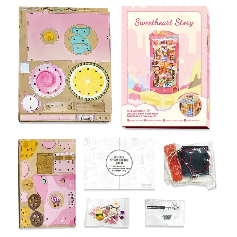 Candy Store DIY Book Nook KitBook Nook Kit Australia