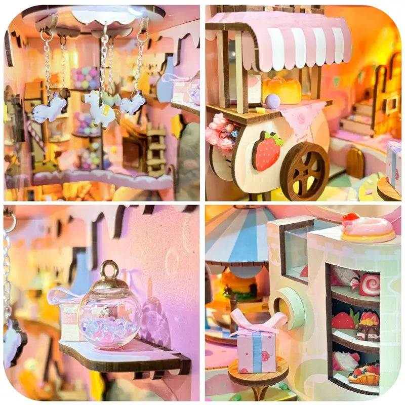 Candy Store DIY Book Nook KitBook Nook Kit Australia