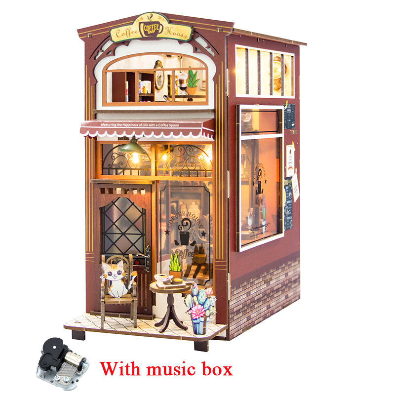 Cat Coffee House DIY Book Nook KitBook Nook Kit Australia