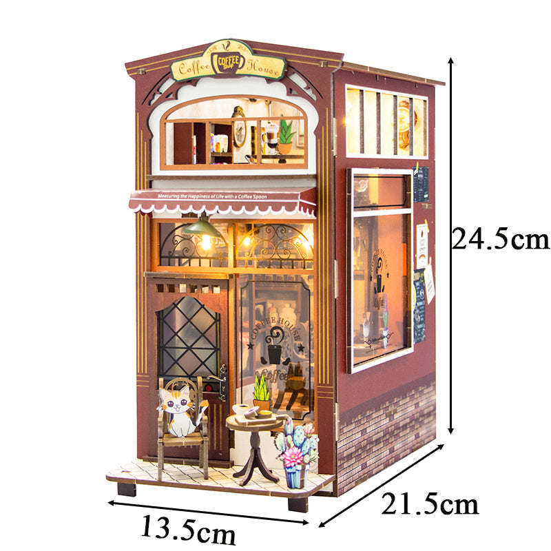 Cat Coffee House DIY Book Nook KitBook Nook Kit Australia