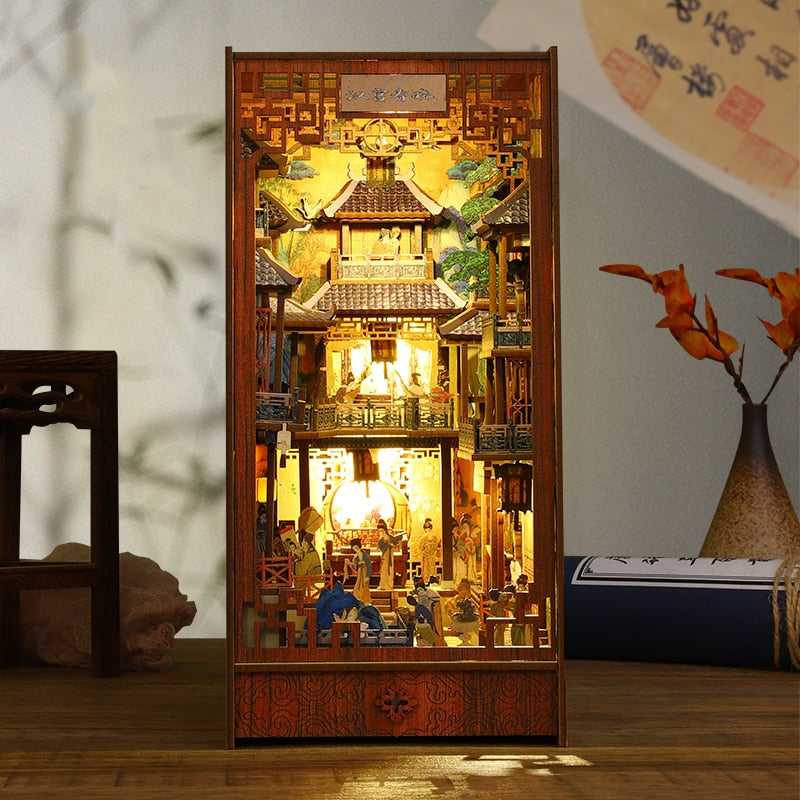 Chinese Ancient Town DIY Book Nook KitBook Nook Kit Australia