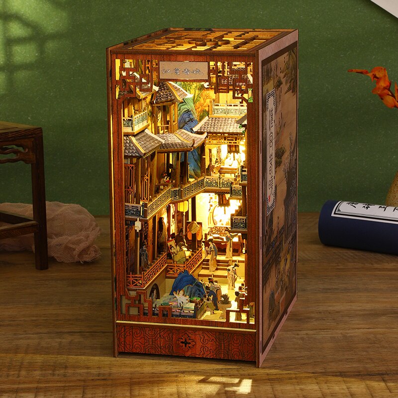 Chinese Ancient Town DIY Book Nook KitBook Nook Kit Australia