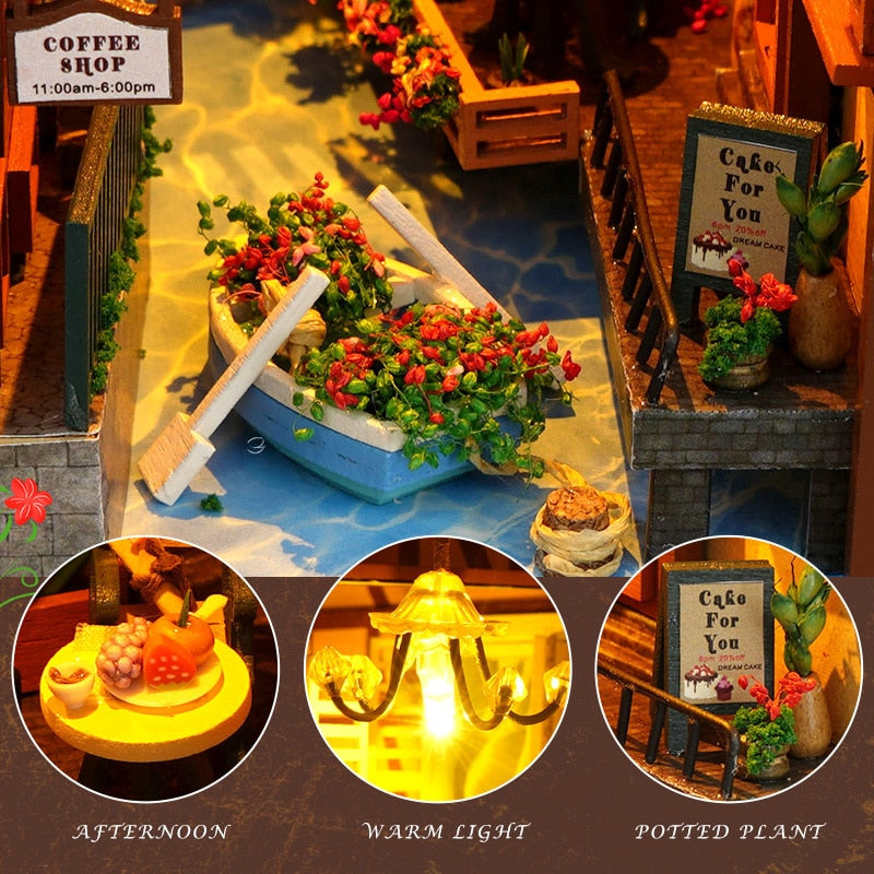 Colmar Town DIY Book Nook KitBook Nook Kit Australia