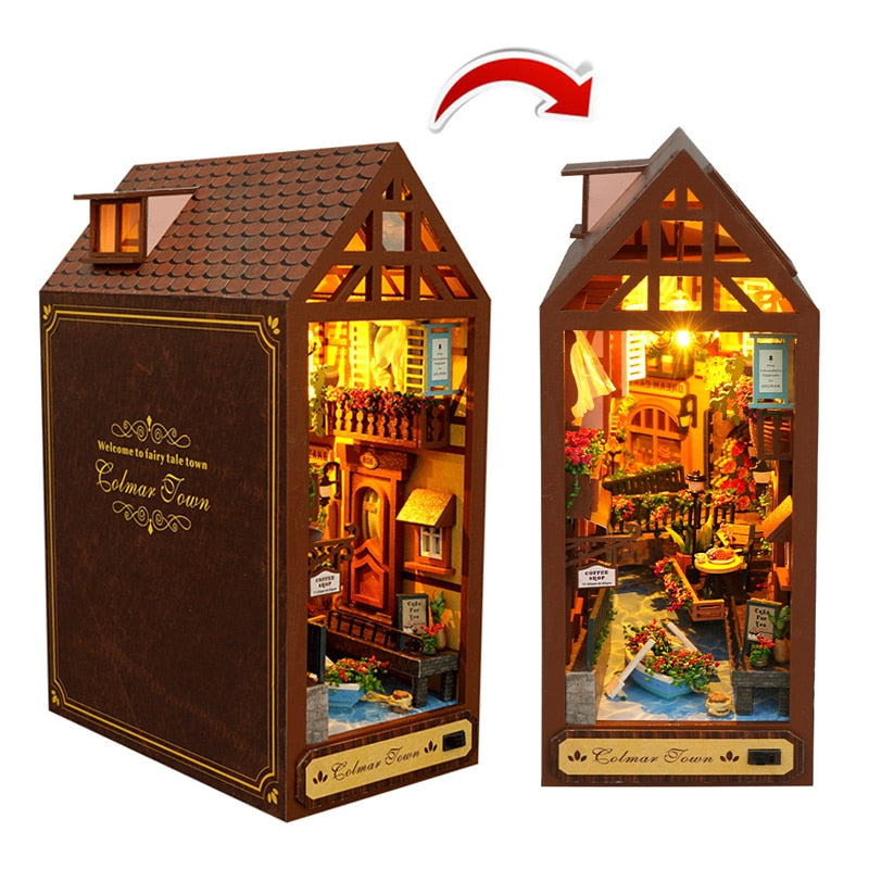 Colmar Town DIY Book Nook KitBook Nook Kit Australia