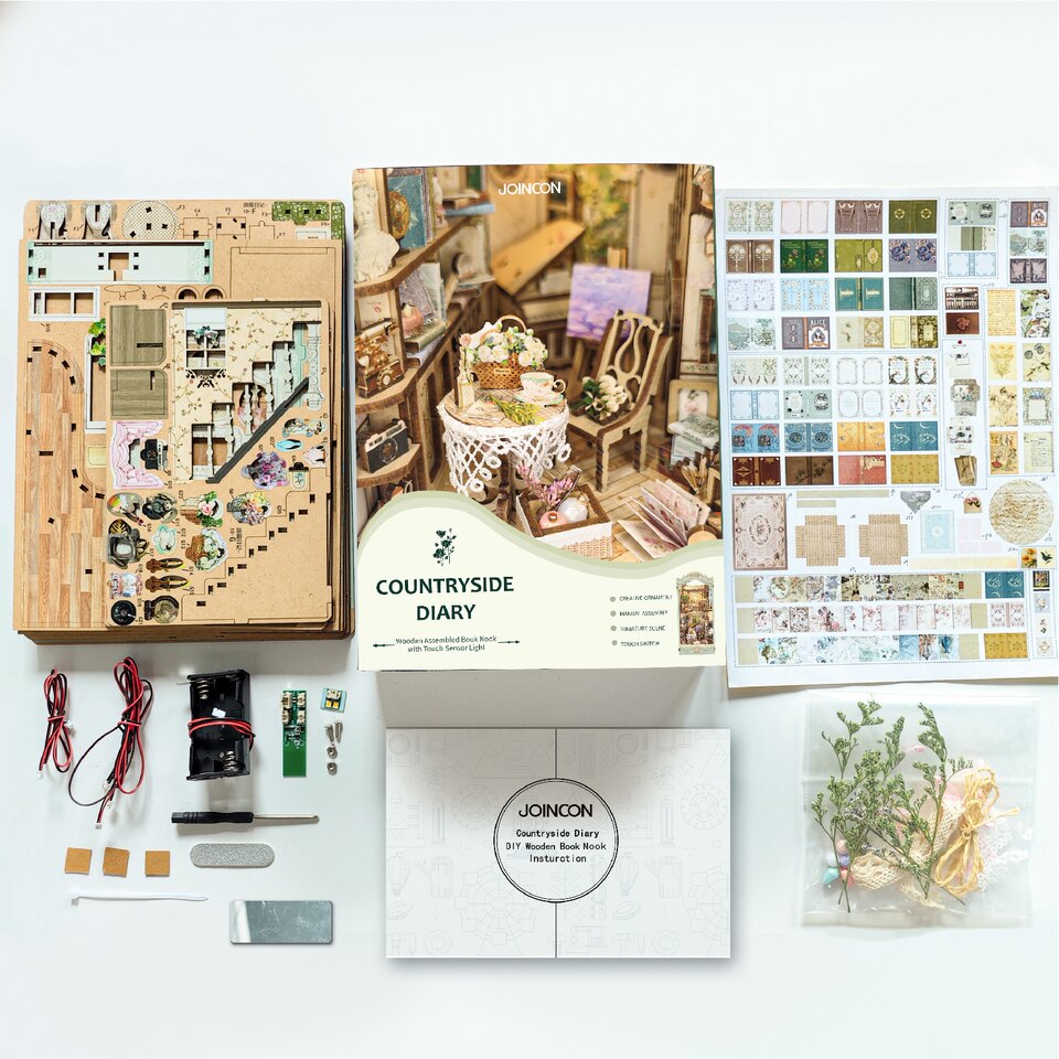 Countryside Diary DIY Book Nook KitBook Nook Kit Australia