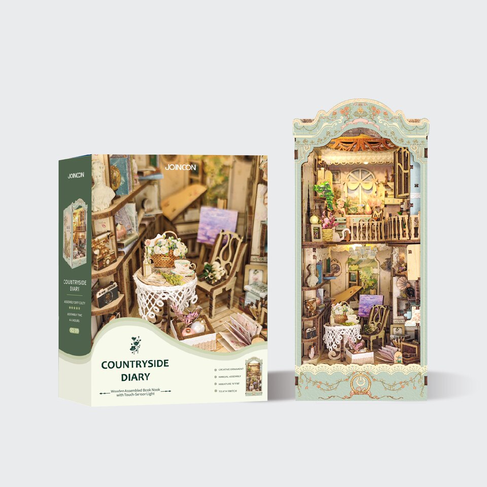 Countryside Diary DIY Book Nook KitBook Nook Kit Australia
