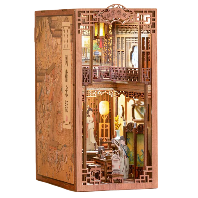 Cutebee Elegant Song DIY Book Nook Kit