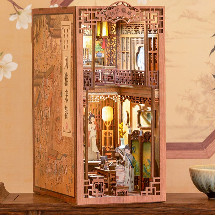 Cutebee Elegant Song DIY Book Nook Kit