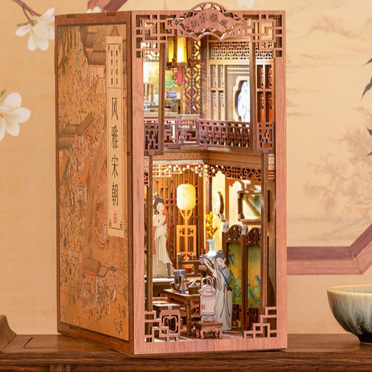 Cutebee Elegant Song DIY Book Nook Kit