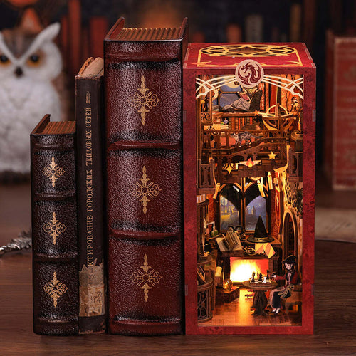 Cutebee Flame Common Room DIY Book Nook KitBook Nook Kit Australia