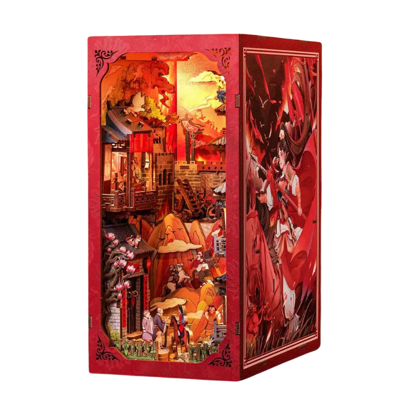 Cutebee Legend of Mulan DIY Book Nook KitBook Nook Kit Australia