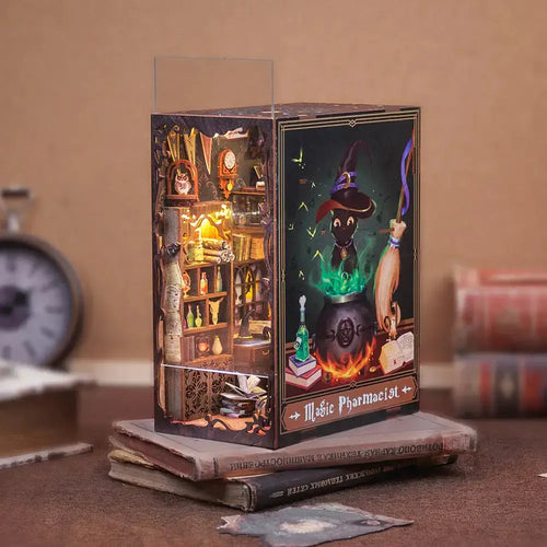 Cutebee Magic Pharmacist DIY Book Nook KitBook Nook Kit Australia