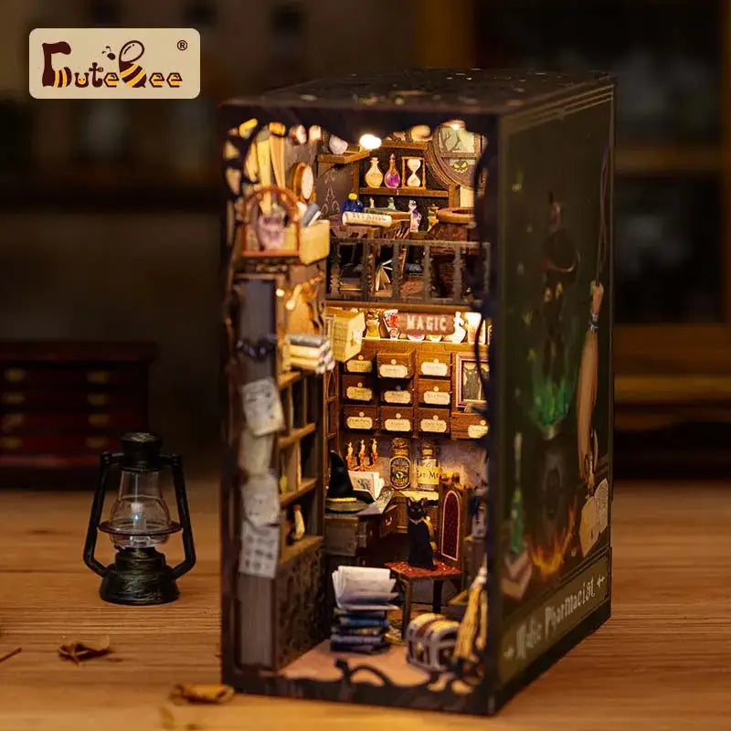 Cutebee Magic Pharmacist DIY Book Nook KitBook Nook Kit Australia