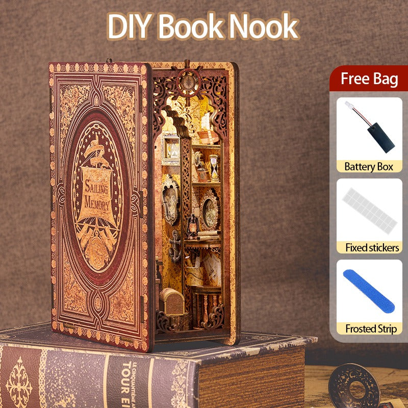 Cutebee Sailing Memory DIY Book Nook KitBook Nook Kit Australia