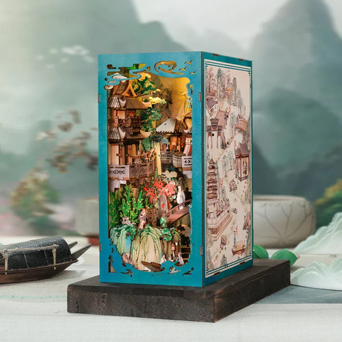 Cutebee Su Dongpo's Life DIY Book Nook KitBook Nook Kit Australia