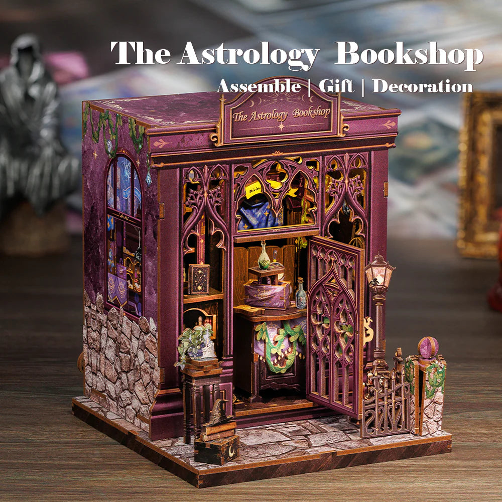 CUTEBEE The Astrology Bookshop DIY Book Nook KitBook Nook Kit Australia