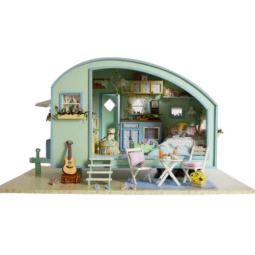 Cutebee Time Travel DIY Caravan KitBook Nook Kit Australia