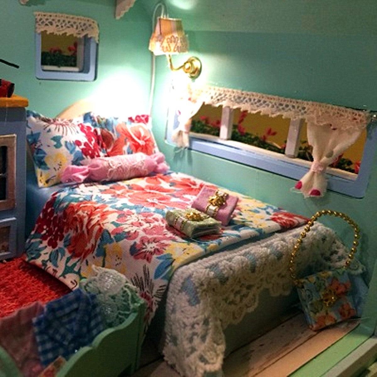 Cutebee Time Travel DIY Caravan KitBook Nook Kit Australia