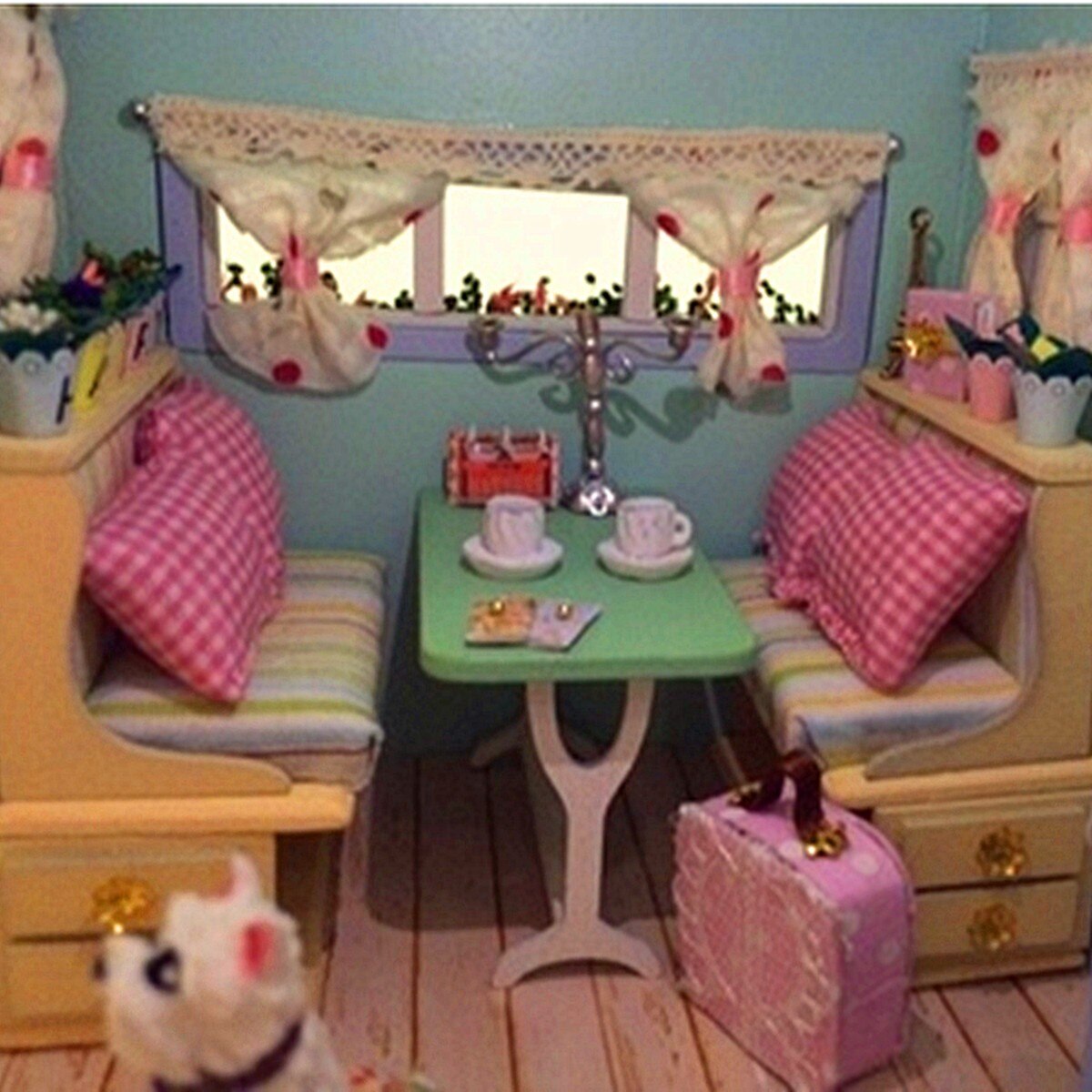 Cutebee Time Travel DIY Caravan KitBook Nook Kit Australia