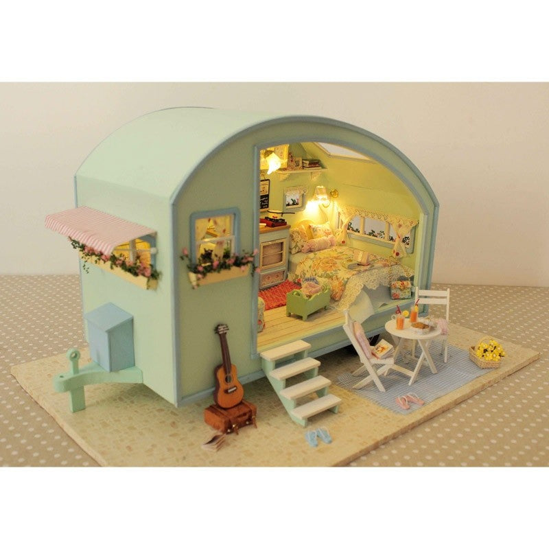 Cutebee Time Travel DIY Caravan KitBook Nook Kit Australia