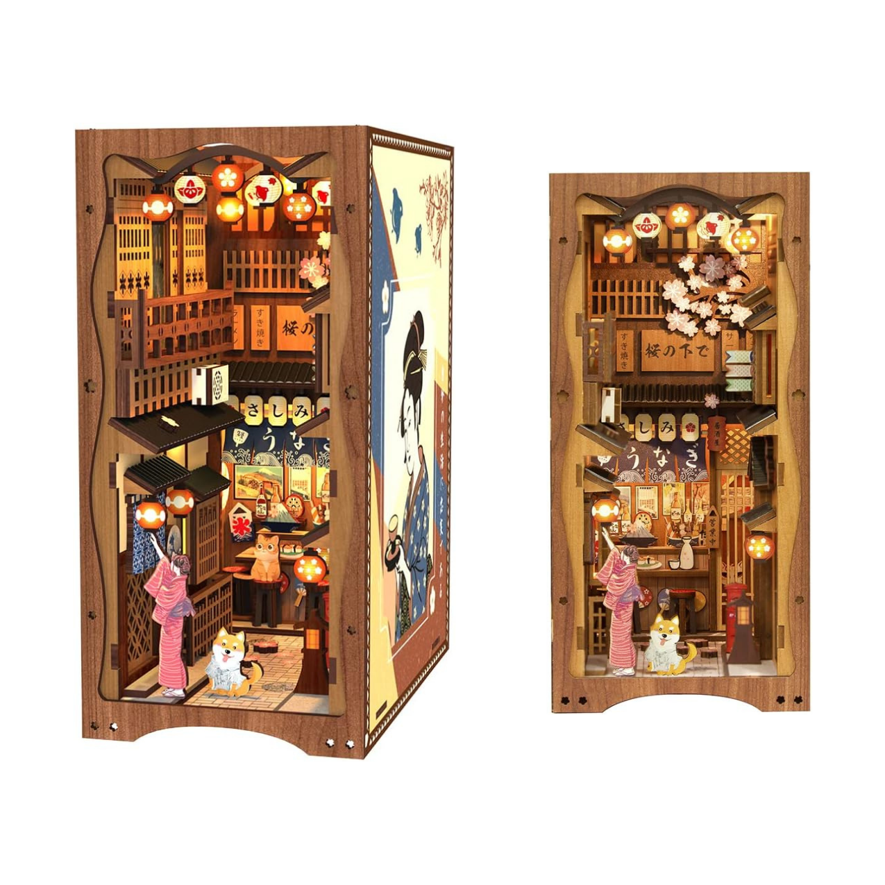 Cutebee Under the Sakura DIY Book Nook KitBook Nook Kit Australia