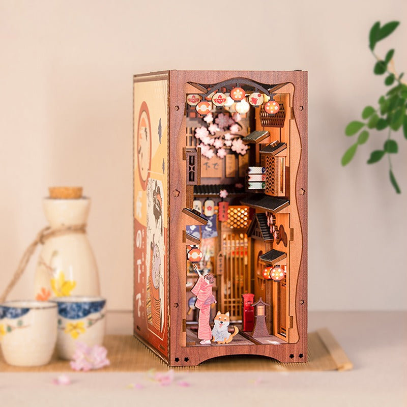 Cutebee Under the Sakura DIY Book Nook KitBook Nook Kit Australia