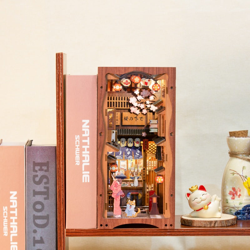 Cutebee Under the Sakura DIY Book Nook KitBook Nook Kit Australia