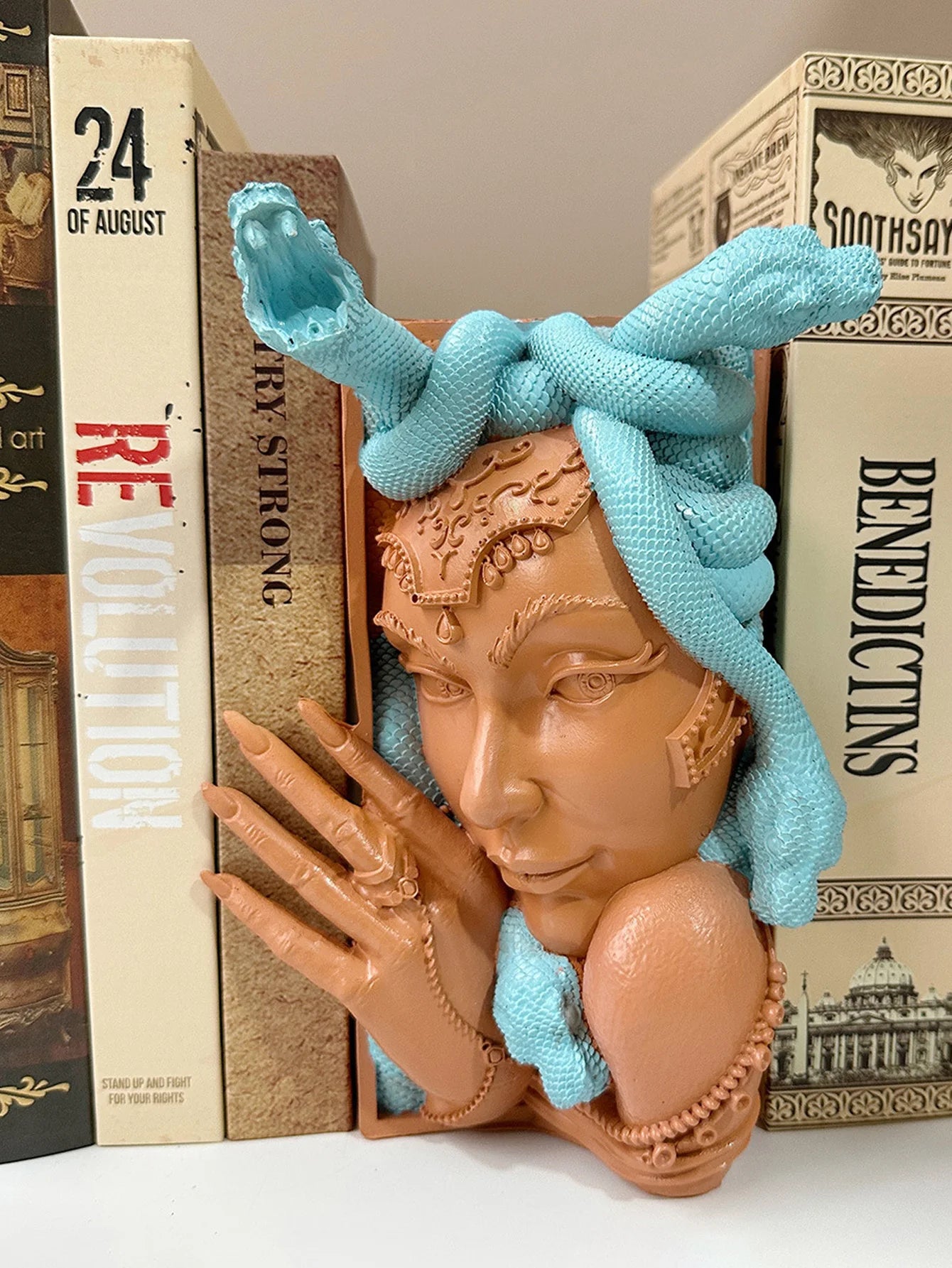 DIY Paintable Medusa Book Nook