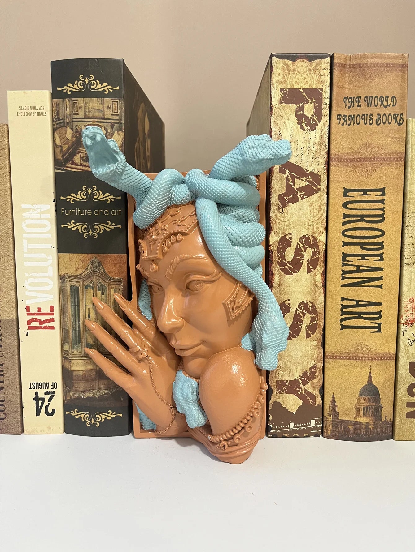 DIY Paintable Medusa Book Nook