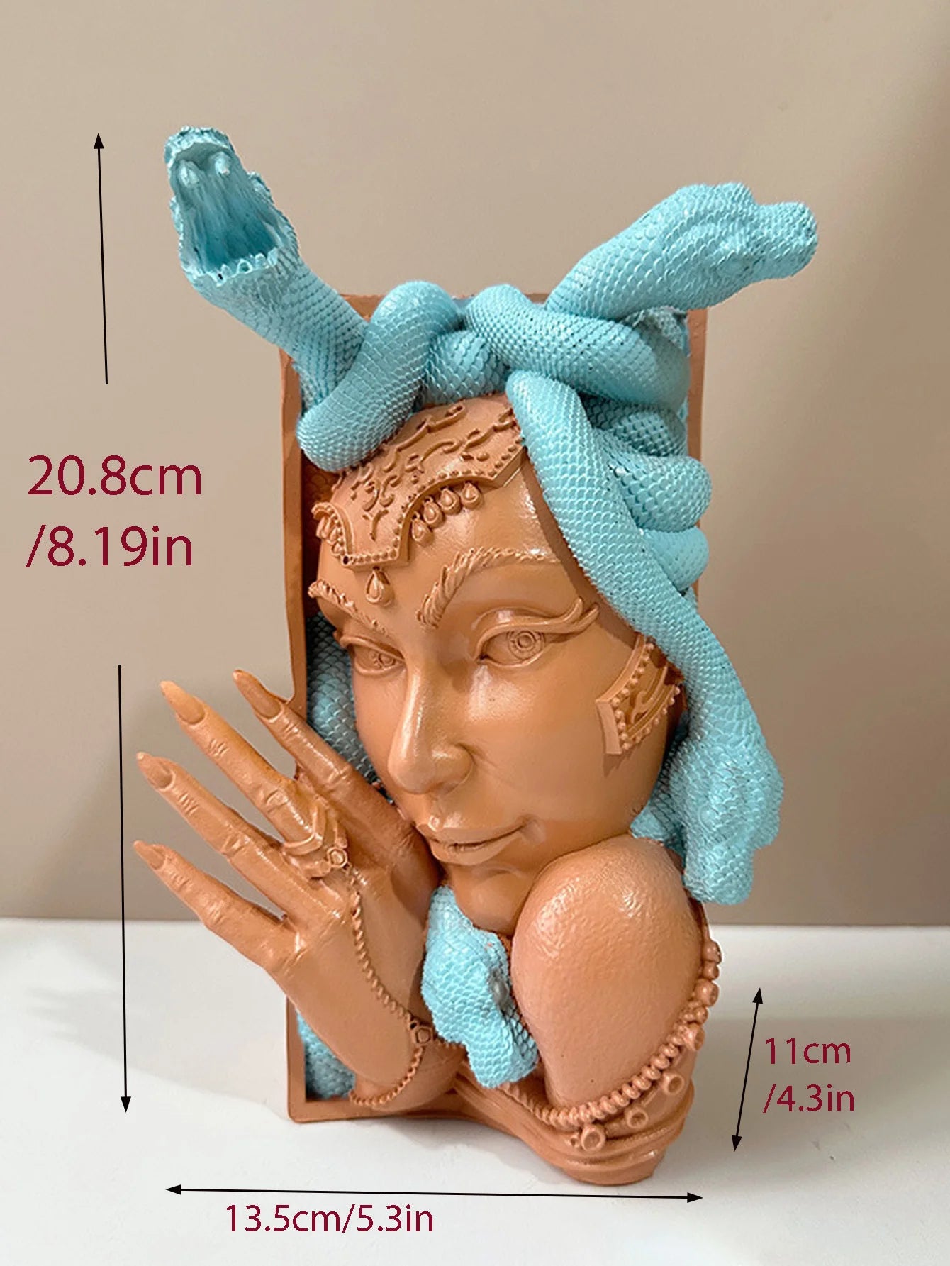 DIY Paintable Medusa Book Nook