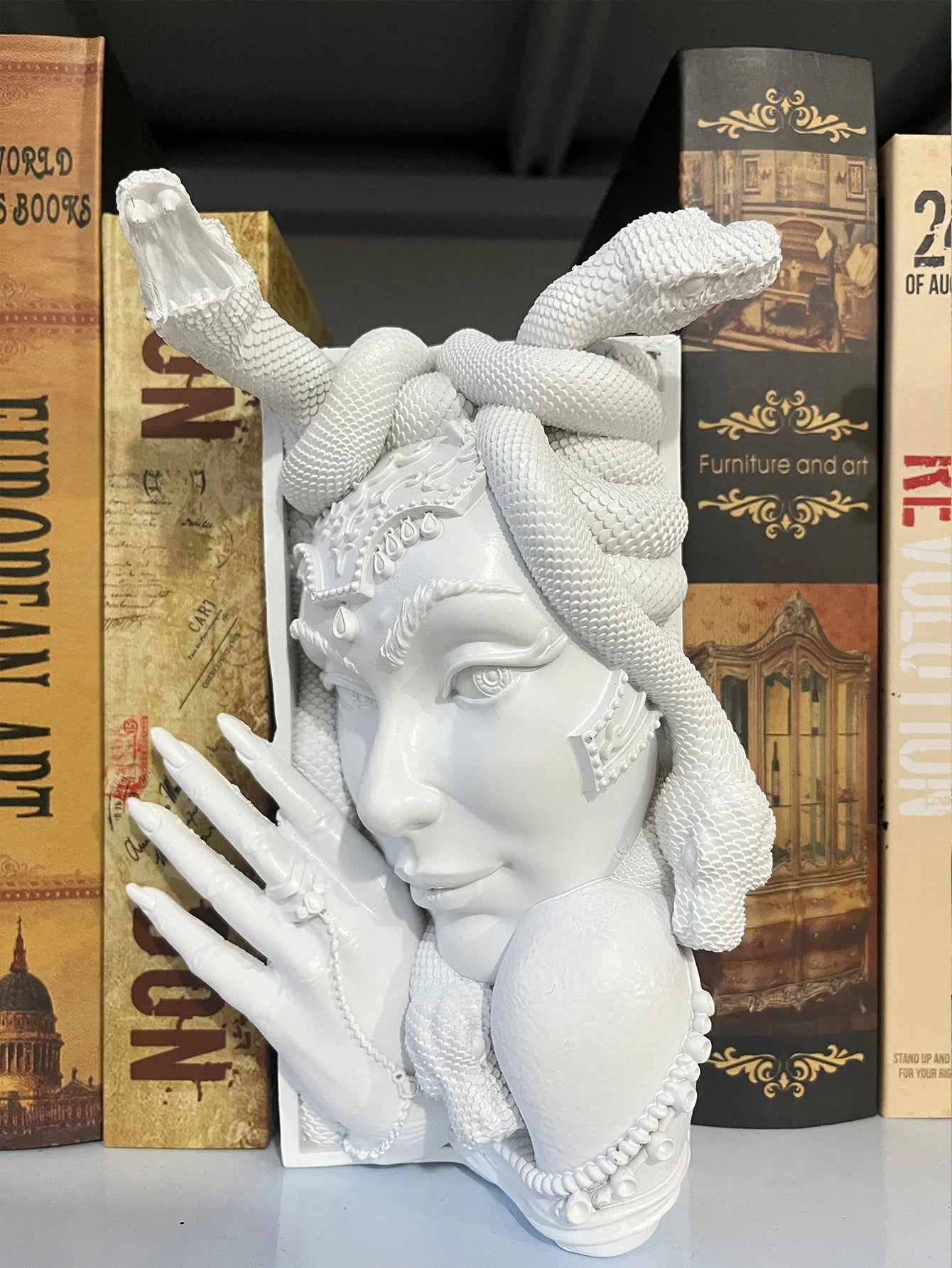 DIY Paintable Medusa Book Nook