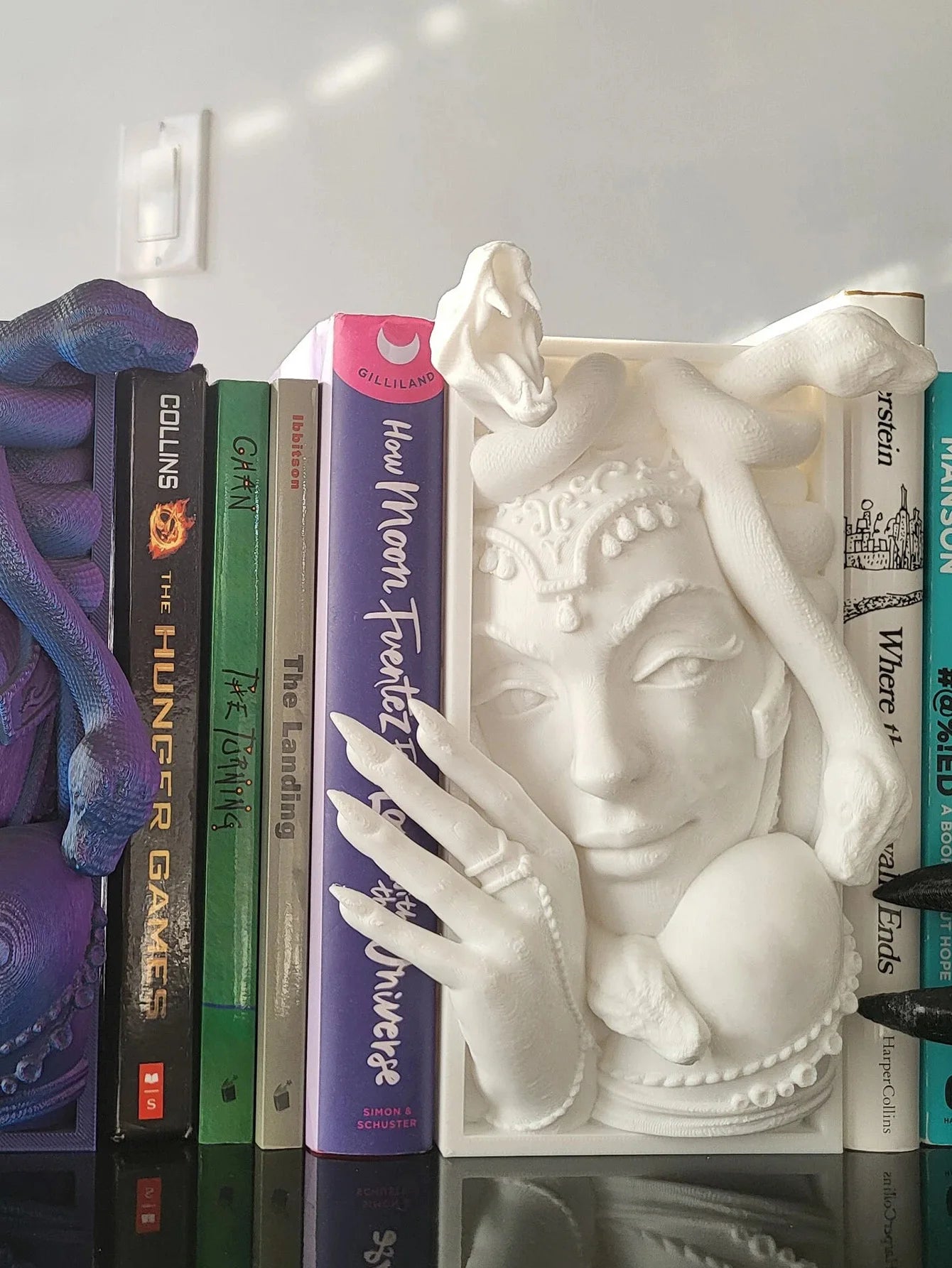 DIY Paintable Medusa Book Nook