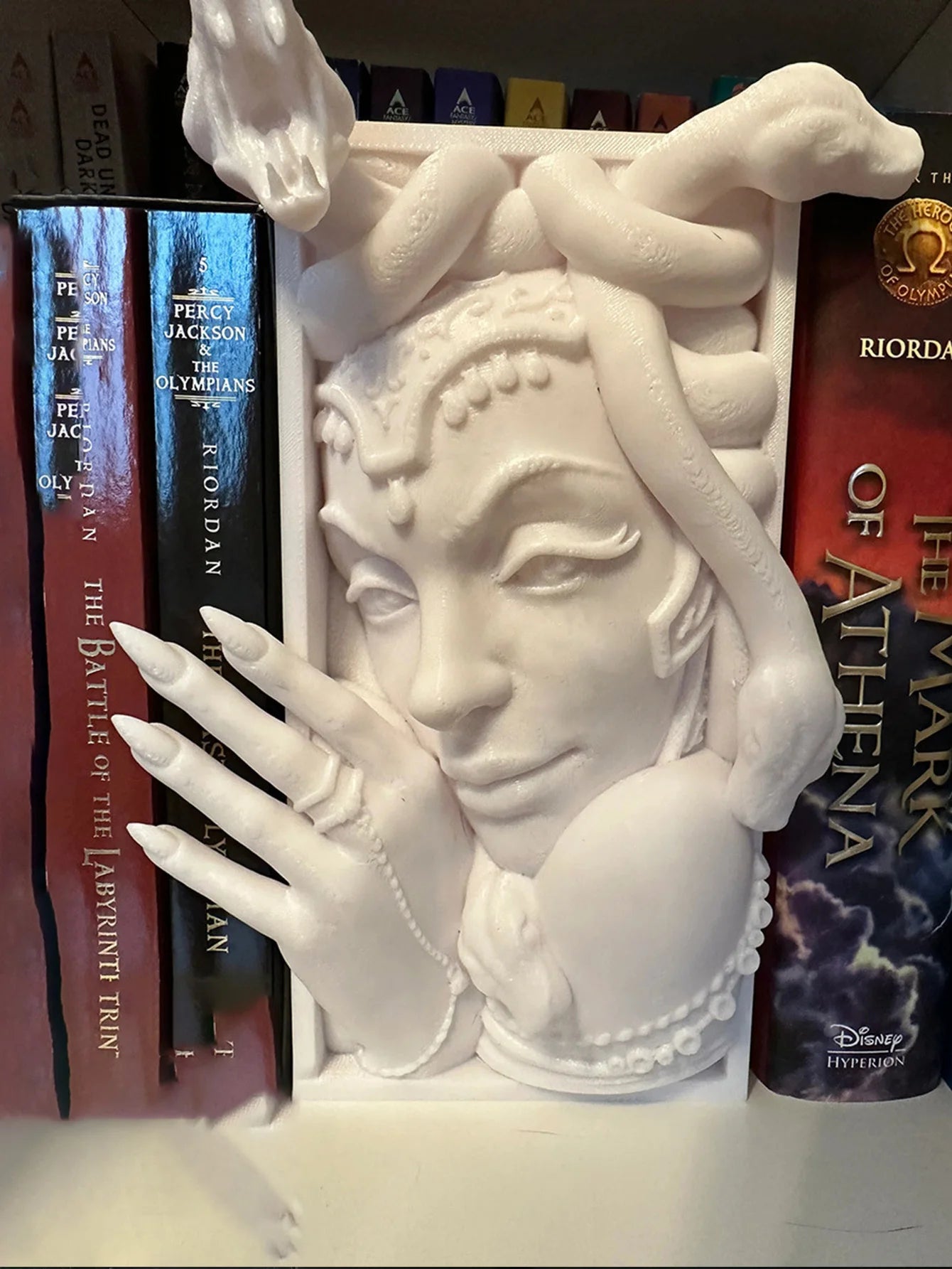 DIY Paintable Medusa Book Nook