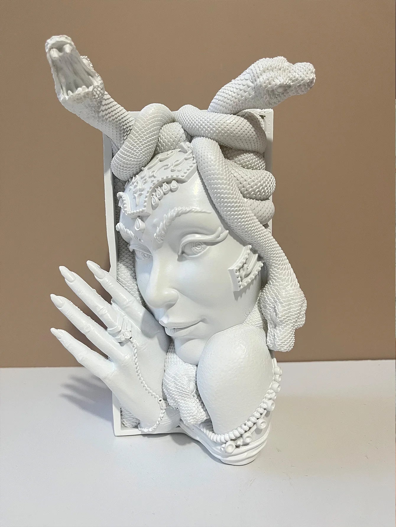 DIY Paintable Medusa Book Nook