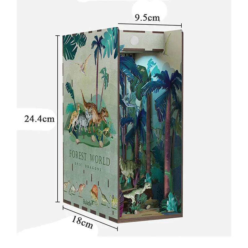 Dinosaur World DIY Book Nook Kit