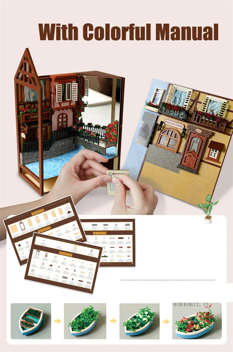 Japanese Village DIY Book Nook KitBook Nook Kit Australia
