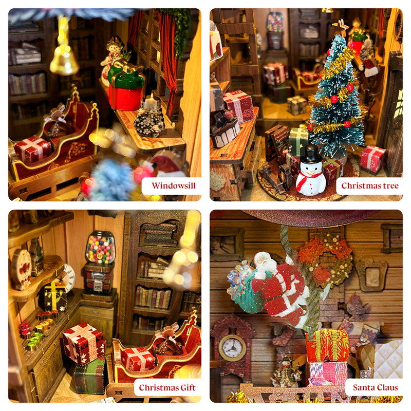 Jingle Cabin DIY Book Nook KitBook Nook Kit Australia