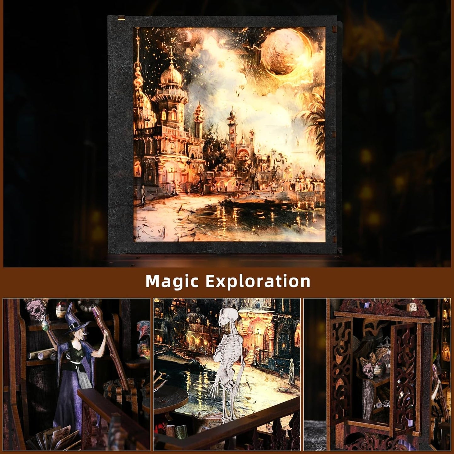 Magic Exploration DIY Book Nook KitBook Nook Kit Australia