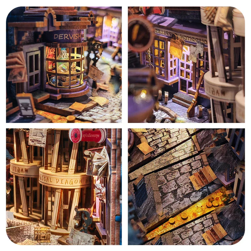 Magic Night Alley DIY Book Nook KitBook Nook Kit Australia